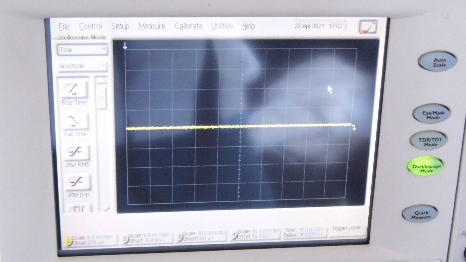 Agilent 86100A Infinium DCA Wide-Bandwidth Oscilloscope Agilent 86100A Infinium DCA Wide-Bandwidth Oscilloscope